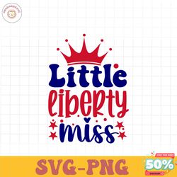 Little miss liberty SVG PNG, 4th of July SVG Bundle