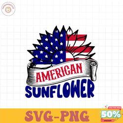 American sunflower SVG PNG, 4th of July SVG Bundle