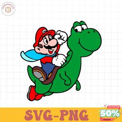 Super Mario Svg, Mario Matching Svg