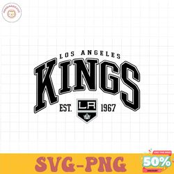 Los Angeles Kings Hockey Team SVG