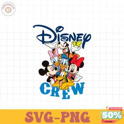 Disney Crew Mickey And Friends SVG