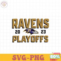 Football Ravens NFL Playoffs 2023 SVG