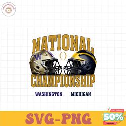 Michigan Wolverines vs Washington Huskies Matchup PNG