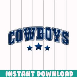 Dallas Cowboys Stars NFL Football SVG