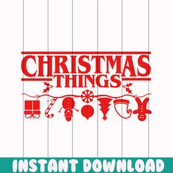 Christmas Things Santa Season SVG