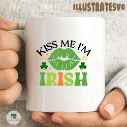 Kiss Me I'm Cute SVG, Funny St Patricks Svg file