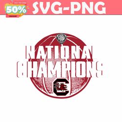 National Champions South Carolina Gamecocks Basketball SVG