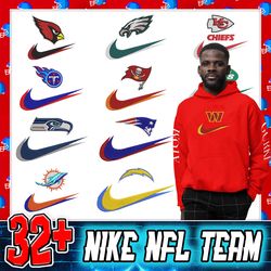 NFL All Team Embroidery Bundle, NIKE NFL Embroidery Designs. NFL Logo Team Embroidery Design, NFL Champion League