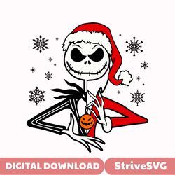 The Nightmare Before Christmas Jack Pumpkin SVG File