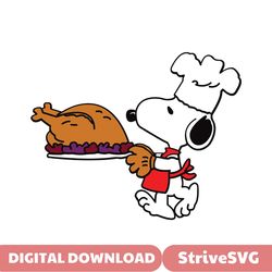 Funny Thanksgiving Peanuts Turkey SVG For Cricut Files