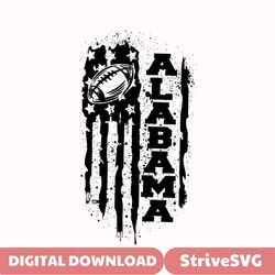 Alabama svg, Game Day Svg, Alabama Football Svg, Football SVG, USA Flag SVG, Cut file Printable Cricut Maker Silhouette