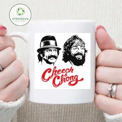 Cheech And Chong Svg, Trending Svg, Comedy Team Duo Svg, Pot Heads Svg, Two Head Svg