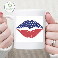 4th Of July Sexy Lip Svg, Independence Day Svg, American Svg, American Shirt, American Gift, 4th Of July Svg, Sexy Lip S