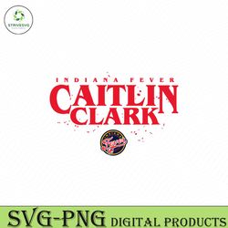 Caitlin Clark Indiana Fever WNBA Team SVG