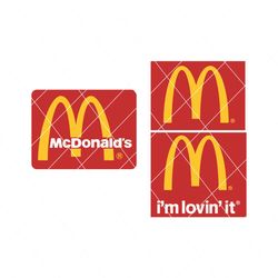 McDonalds Logos Svg, Trending Svg, Im Lovin It Svg, McDonalds Svg, McDonalds Logo, New McDonalds Logo, Old McDonalds Logo