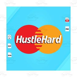 Hustle Hard, Hustle Hard Svg, Melanin Bank Card Style, Afro Puffs Svg, African American, Black Lives Matter, Black Histo