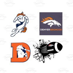 Denver Broncos SVG, Broncos Logo SVG, Broncos Mascot SVG, NFL Sport Team Logo SVG, Football Fan SVG
