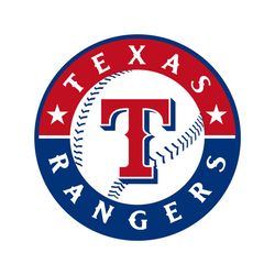 Texas Rangers Logo Baseball Svg Cricut Digital Download