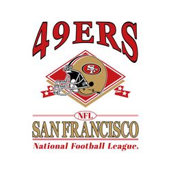 Vintage San Francisco 49ers NFL National Football League Svg