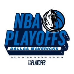 -NBA Playoffs Dallas Mavericks 2024 Basketball Svg