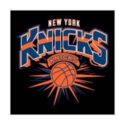 New York Knicks Basketball NBA Vintage Svg