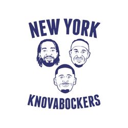 New York Knovabockers Basketball Knicks Svg