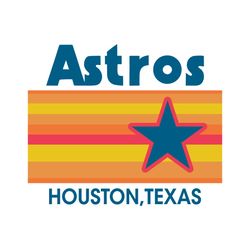 Vintage Houston Astros Baseball MLB Svg Digital Download