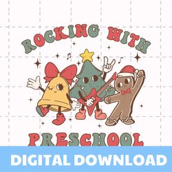 Funny Rocking With Preschool SVG