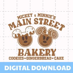 Mickey and Minnie Main Street SVG