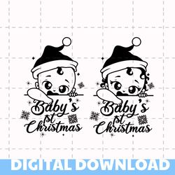 Baby First Christmas Svg | My First Christmas Svg| Baby First Xmas Svg | Christmas Baby Svg | Newborn 1st Christmas