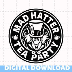 Mad hatter SVG, easy cut file for Cricut, Layered by colour