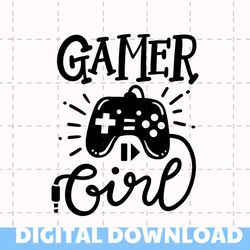 gamer girl svg gamer girl png gamer gaming streamer svg png jpg eps dxf cut file for cricut