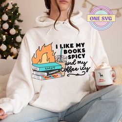 Books Spicy Coffee Icy PNG Trendy PNG Hot Girls Read Smut Reading PNG BookTok Introvert Sticker Tshirt Design Good Girls