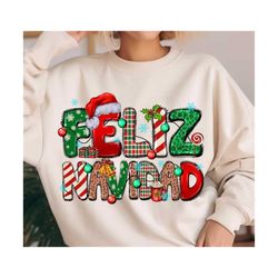 Feliz Navidad PNG Sublimation Design, Mexican Christmas Png, Merry Christmas Png, Mexican Png, Christmas sublimate desig