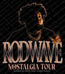 Rod Wave Beautiful Mind 2023 Tour Shirt Design, Rod Wave Nostalgia 2023 Tour File Png