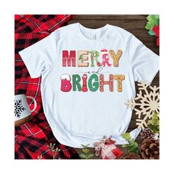 Merry and Bright, Merry and Bright SVG, Merry and Bright PNG, Merry and Bright Sublimation, Sweatshirt Sublimation, Digital Download,XmasSVG