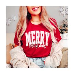 Merry Christmas SVG, Merry Christmas PNG,  Christmas Sublimation Shirt SVG, Christmas png, Retro Christmas svg, Sublimat