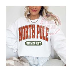 North Pole University SVG, North Pole University PNG, Christmas png, Christmas svg, North Pole sublimation, North Pole p