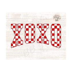 Digital Png File Xoxo Checker Distressed Valentine&39s Day Printable Sticker Sublimation Dtg Dtf T-Shirt Design INSTANT