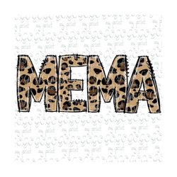 Mema Mothers Day Sublimation Designs Downloads Leopard Cheetah Mama Png Gift For 1st Time Grandma Gift Grandmother Shirt