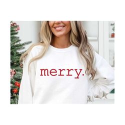 Merry SVG PNG, Christmas Vibes Svg, Merry Christmas Svg, Christmas Svg, Christmas Shirt Svg, Merry and Bright Svg, Holiday Svg, Trendy Svg