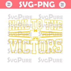 Hail To The Victors Michigan National Champions Svg
