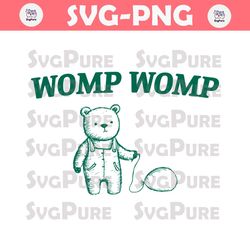 Retro Womp Womp Bear Meme SVG