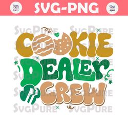 Funny Cookie Dealer Girl Scout SVG