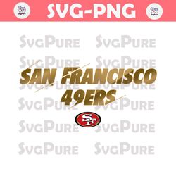 Retro San Francisco 49ers Football Team Svg Digital Download