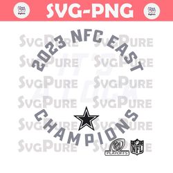 Cowboys Its A Lock 2023 NFC East Champions SVG