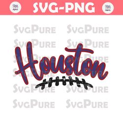 Retro Houston Football Game Day SVG