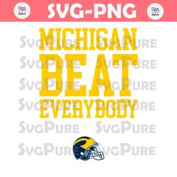Michigan Beat Everybody 2023 National Champions Svg