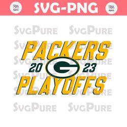 Green Bay Packers 2023 NFL Playoffs SVG