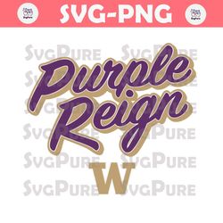 Washington Football Purple Reign SVG